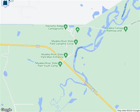 Myakka River State Park Map - Maps For You