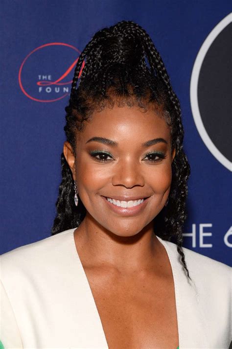 Gabrielle Union Hairstyles - Gabrielle Union Long Layered Black Hair ...