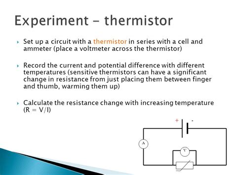 Thermistor Practical Circuit Diagram - Circuit Diagram