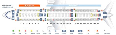 Seating chart for airbus a330