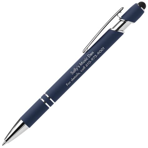 Buy promotional Alpha Soft Touch Pen with Stylus at National Pen - pens.com