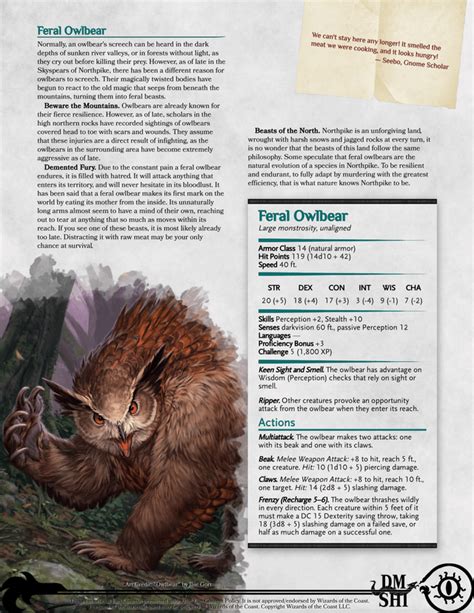 Owlbear Set B Dungeons And Dragons, 58% OFF