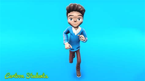 Cartoon Students - Cedric in Characters - UE Marketplace