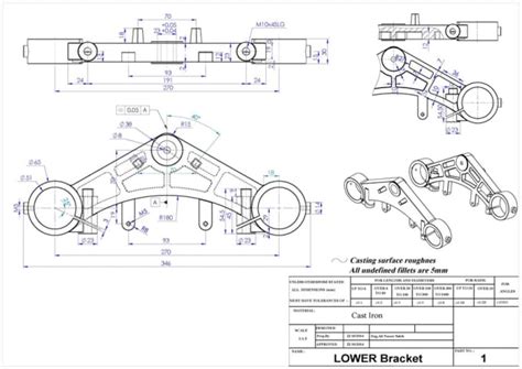 Create drawing for manufacturing by Alinasser801