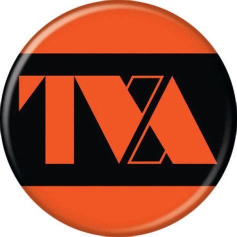 Marvel Studios Loki Series Time Variance Authority TVA Logo Button