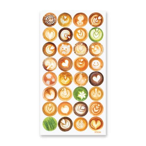 Foam Art Sticker Sheet