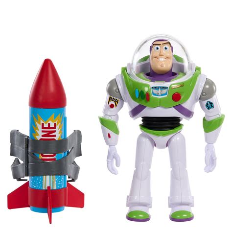 Toy Story Rocket Rescue Buzz Lightyear Action Figure Set with Sound