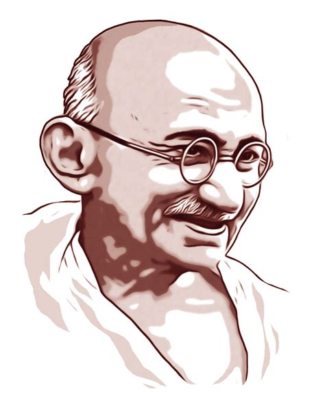 Mahatma Gandhi clipart | Clipart Nepal