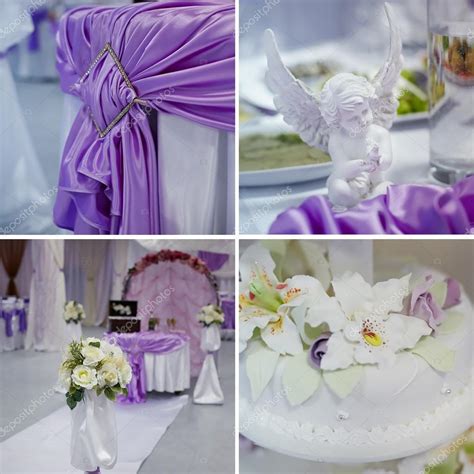 Images: purple wedding decorations | Purple Wedding Decorations — Stock ...