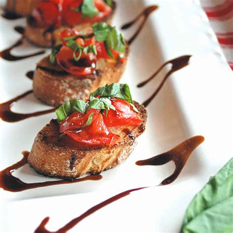 Italian Appetizers Bruschetta Recipe