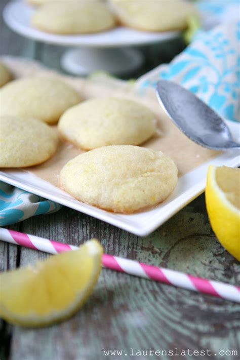 Lemon Glazed Lemon Cookies - Lauren's Latest