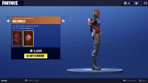 The Ultra-Rare Red Knight 'Fortnite' Skin Has Her Back Bling Now