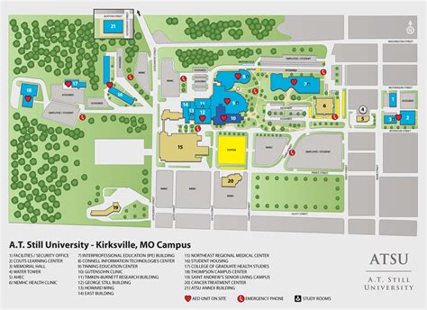 KCOM - Campus Maps