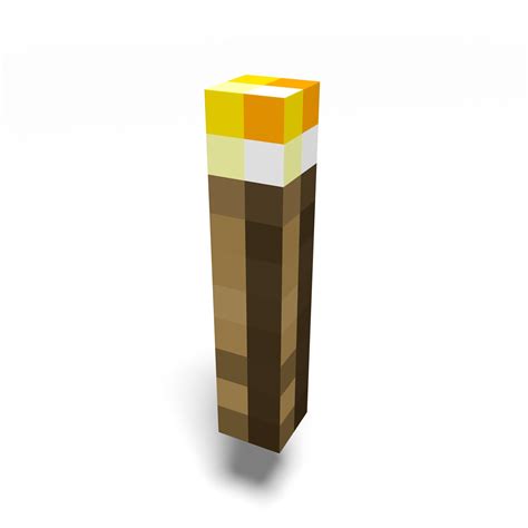 3D model minecraft torch - TurboSquid 1352870