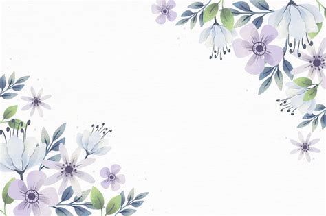 Free Watercolor Flowers Background | Best Flower Site