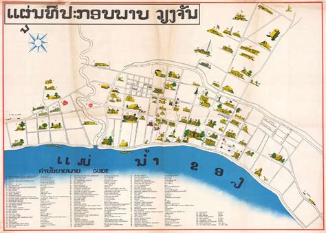 Vientiane Districts Map