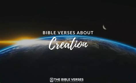 30 Bible Verses about Creation | Scripture Quotes