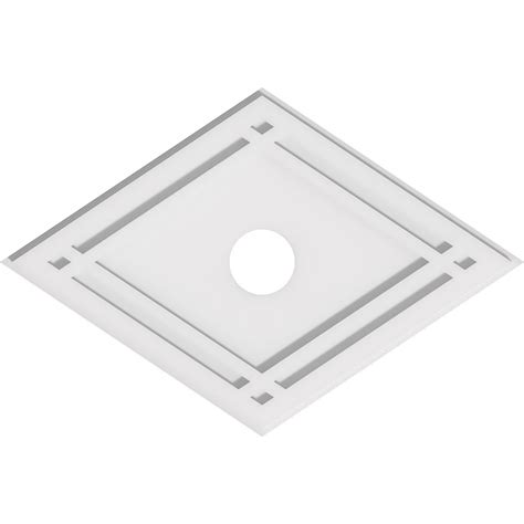 Modern Square Ceiling Medallions - Square Ceiling Medallion #SQUARE-2S ...