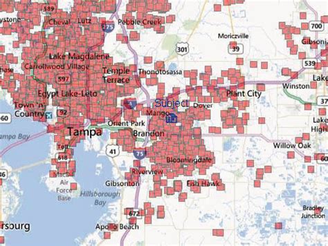 Map Of Spring Hill Florida - Maping Resources