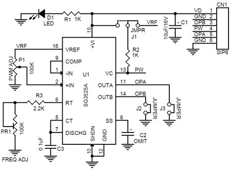 SG3525 Schematic