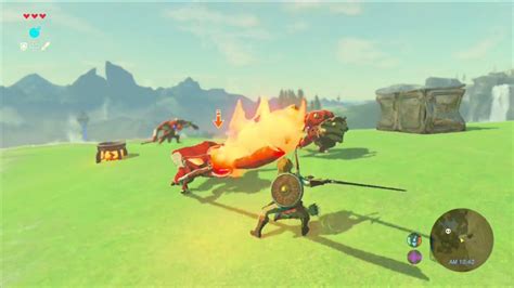 Zelda: Breath of the Wild weapons video