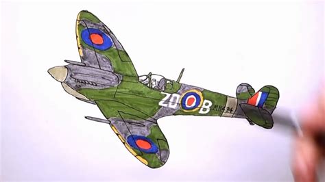 Ww2 Plane Drawing at PaintingValley.com | Explore collection of Ww2 ...