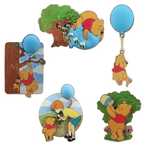 Winnie the Pooh Anniversary Pin Set – Limited Edition | Disney Store