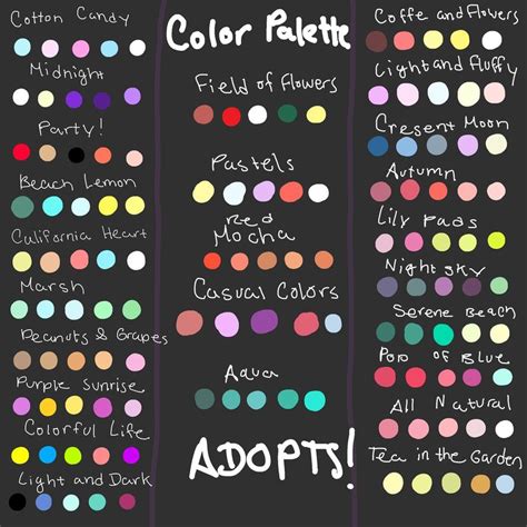 Color Palette Challenge Anime – Warehouse of Ideas