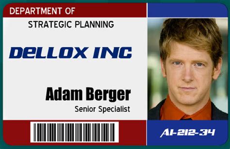 Employee ID Badge Templates - Word Excel Templates