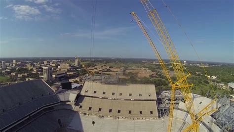 Anonymous drone video shows Kyle Field renovation in progress