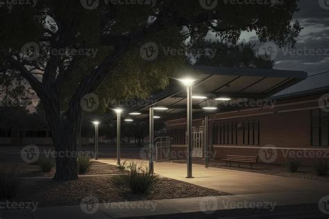 school using solar panels. 22084802 Stock Photo at Vecteezy