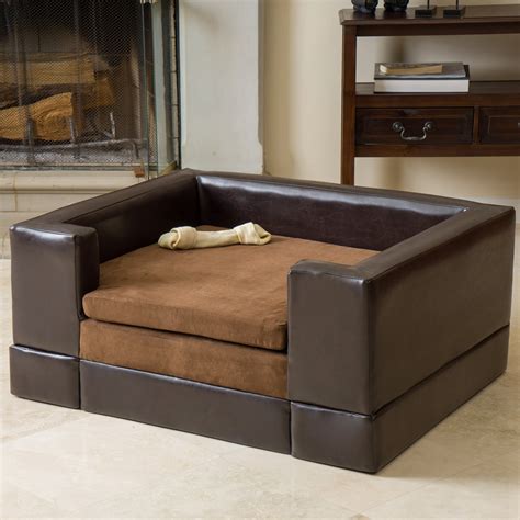 Home Loft Concepts Dofferville Large Rectangle Cushy Pet Sofa & Reviews ...