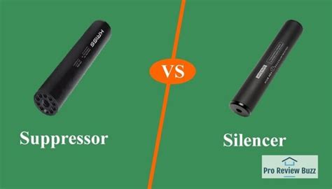 Suppressor Vs Silencer