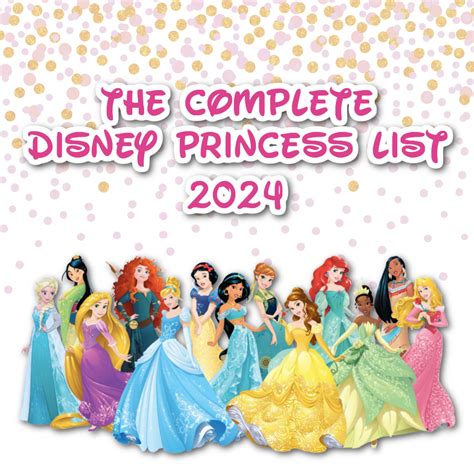 Images Of Disney Princesses With Names - Infoupdate.org