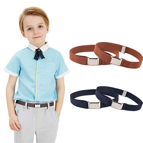 【ZNBY】 Kids Toddler Belts for Boys Girls,Adjustable Stretch Elastic ...