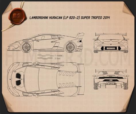 lamborghini huracan performante blueprint Huracan icanvas - Blueprint ...