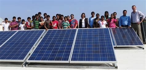 Solar Energy via Solar Panels in Schools - PluginIndia