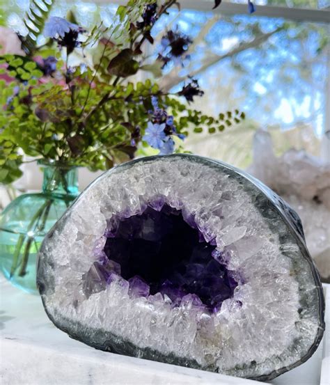 Amethyst Geode 2 - Crystal Empire Australia