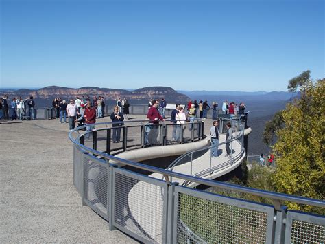 Photo of echo point lookout | Free Australian Stock Images