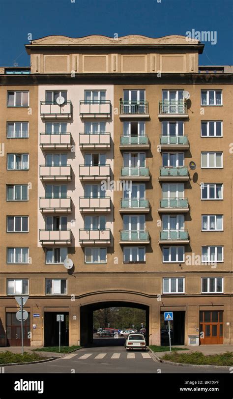 Apartment Building Built in Socialist Realism Architecture Style in ...