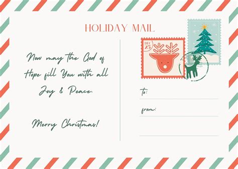 Happy Holidays Card Template How Happy Holidays Card Template Can ...