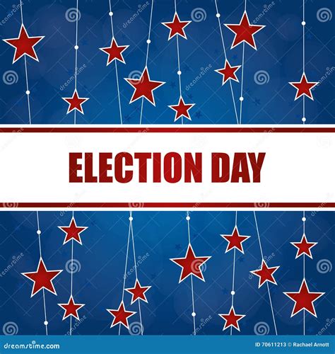 Election Day Background Cartoon Vector | CartoonDealer.com #70611213