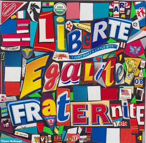 Liberte, Egalite, Fraternite Street Art