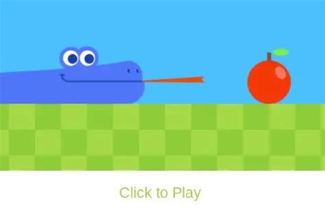 Google Games Snake Play