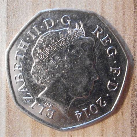 50 Pence 2014, Elizabeth II (1952-present) - Great Britain - Coin - 33622