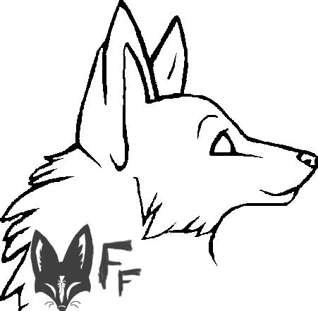 Fox Head Outline - ClipArt Best