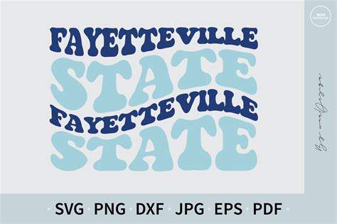 Fayetteville State University SVG Graphic by WanDigitaL · Creative Fabrica