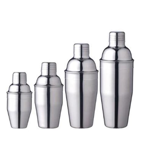 stainless steel cocktail shaker