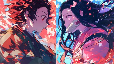 demon slayer wallpaper nezuko and tanjiro cute - Fatosefitas - Demon ...