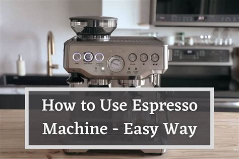 How to Use an Espresso Machine In 5 Easy Steps (Video)